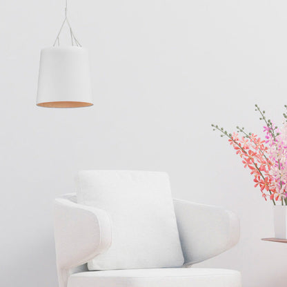Tree Pendant Light in living room.