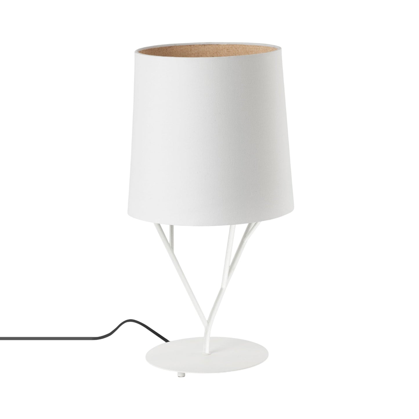 Tree Table Lamp in White.