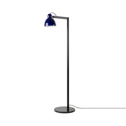 Venice Floor Lamp in Gloss Blue.