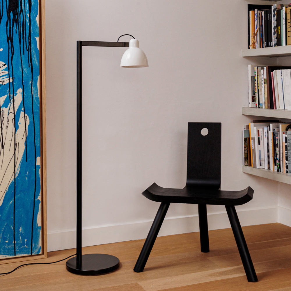 Venice Floor Lamp in living room.