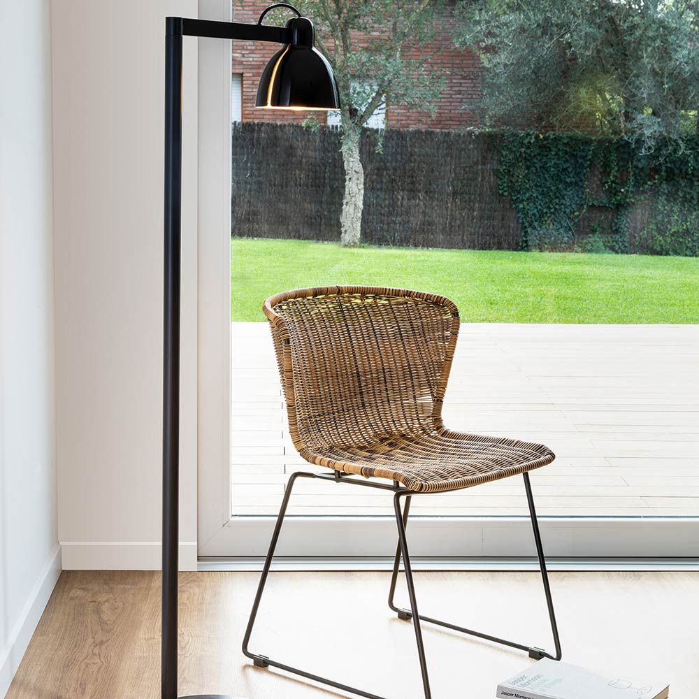 Venice Floor Lamp in living room.