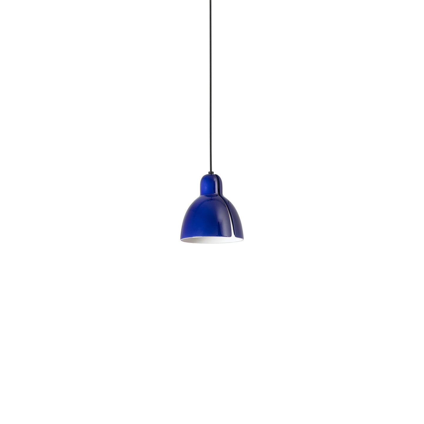 Venice Pendant Light in Gloss Blue (6.3-Inch).