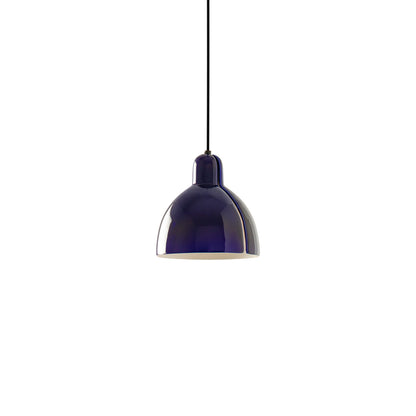 Venice Pendant Light in Gloss Blue (7.87-Inch).