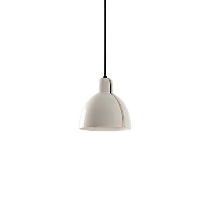 Venice Pendant Light in Gloss White (7.87-Inch).