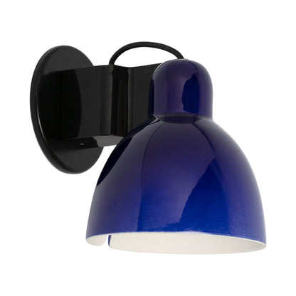 Venice Wall Light in Gloss Blue.