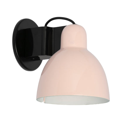 Venice Wall Light in Gloss Pink.