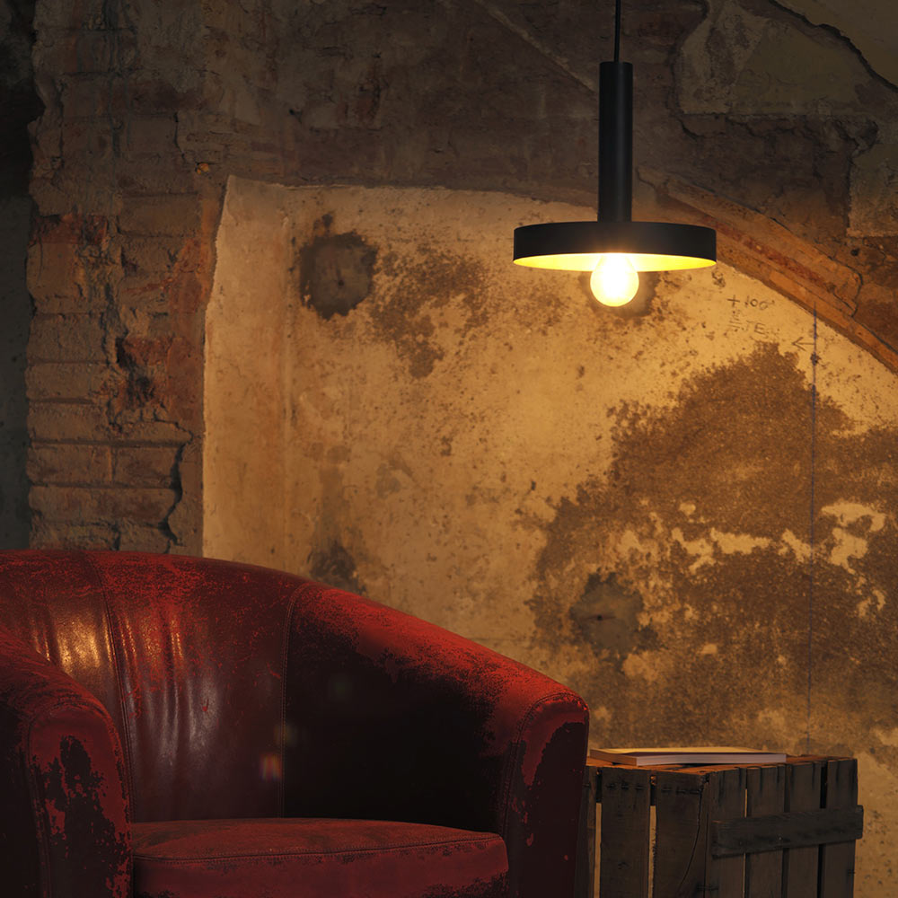 Whizz Pendant Light in living room.