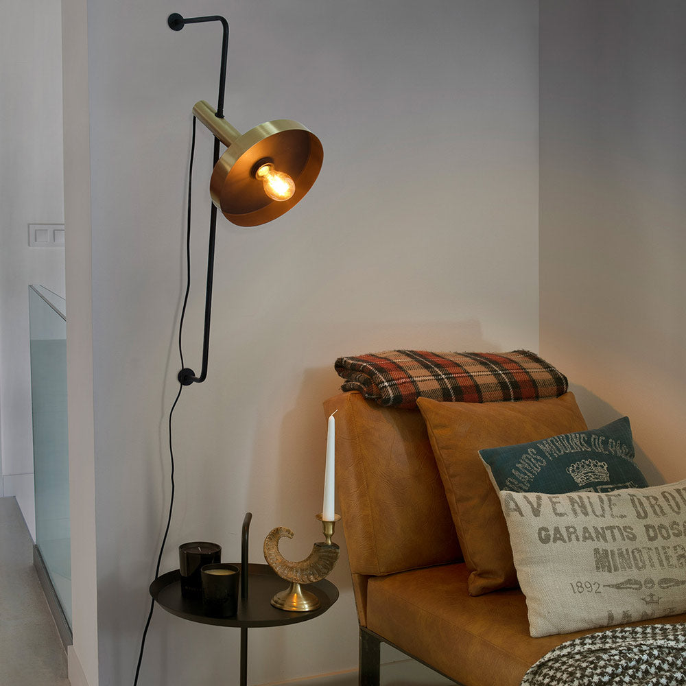 Whizz Wall Light in living room.