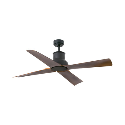 Winche Ceiling Fan in Black/Brown (Not Included).