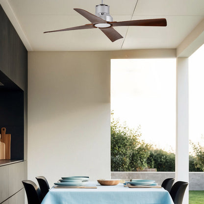 Winche Ceiling Fan in dining room.