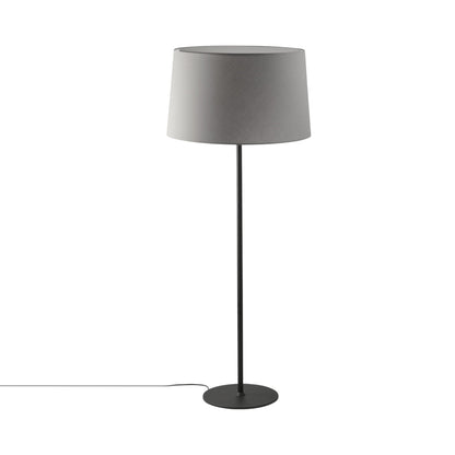 Windsor Floor Lamp in Matt Black/Grey.