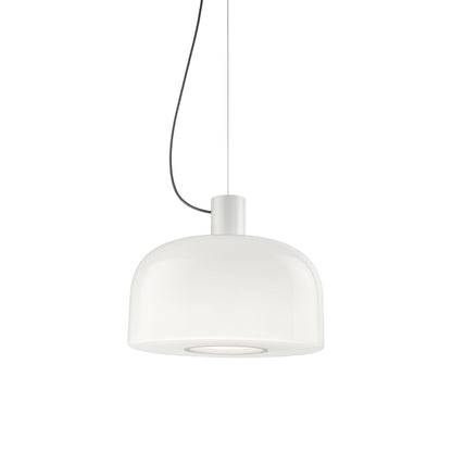 Bellhop Pendant Light in White.