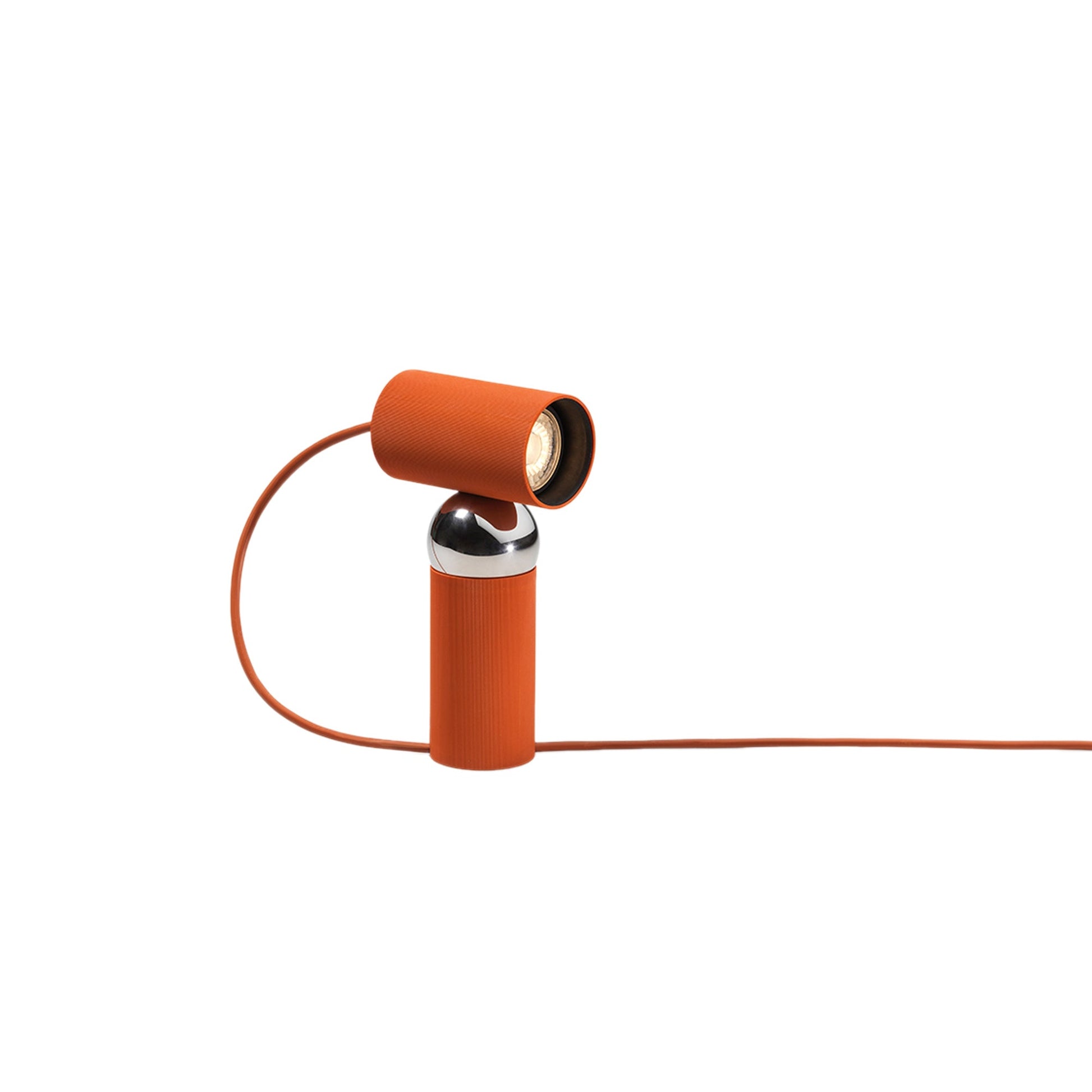 Bilboquet Table Lamp in Tomato.