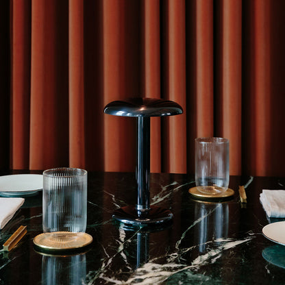 Gustave LED Table Lamp in restaurant.