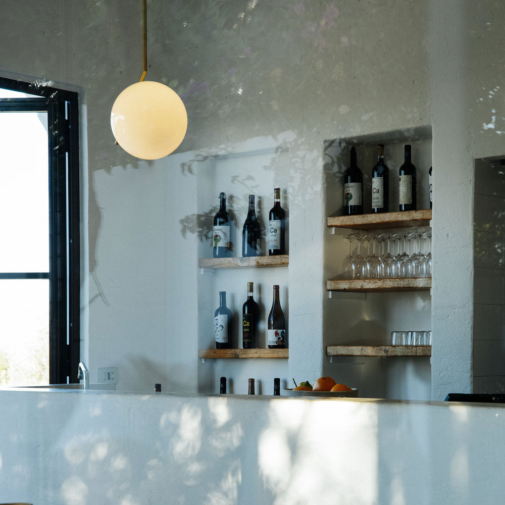 IC Light Pendant Light in dining room.