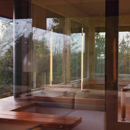 My Lines LED Pendant Light in living room.