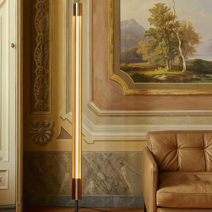 Seki-Han Floor Lamp in living room.