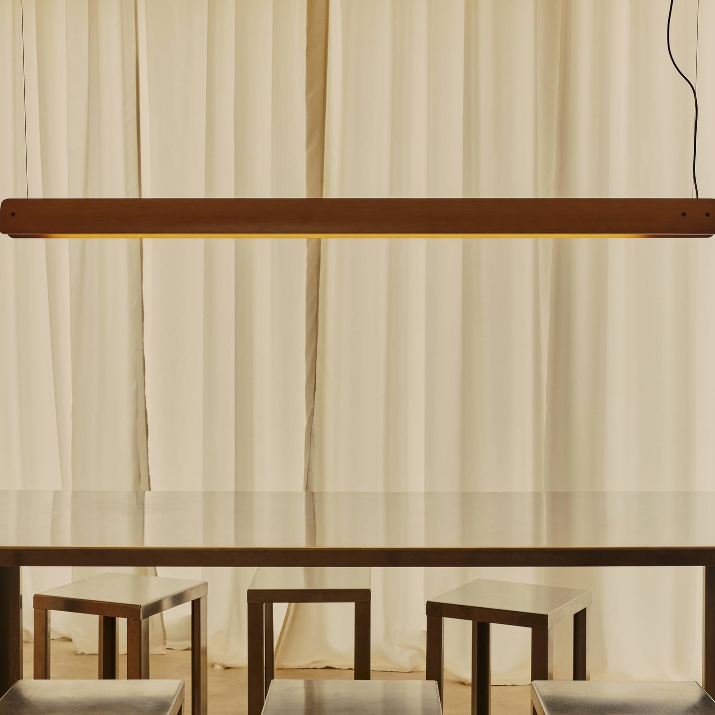 Seki-Han Pendant Light in restaurant.