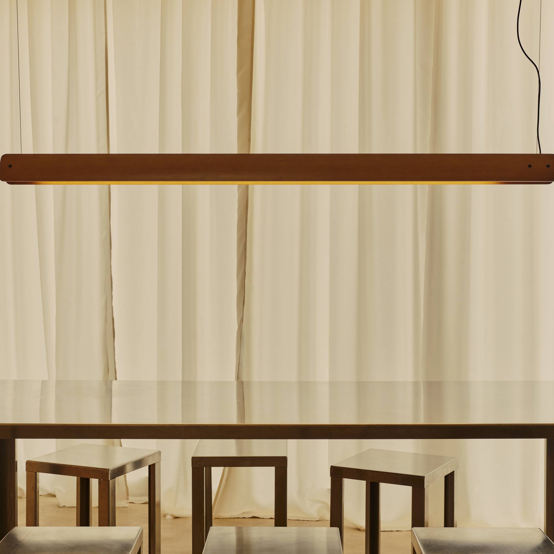 Seki-Han Pendant Light in restaurant.