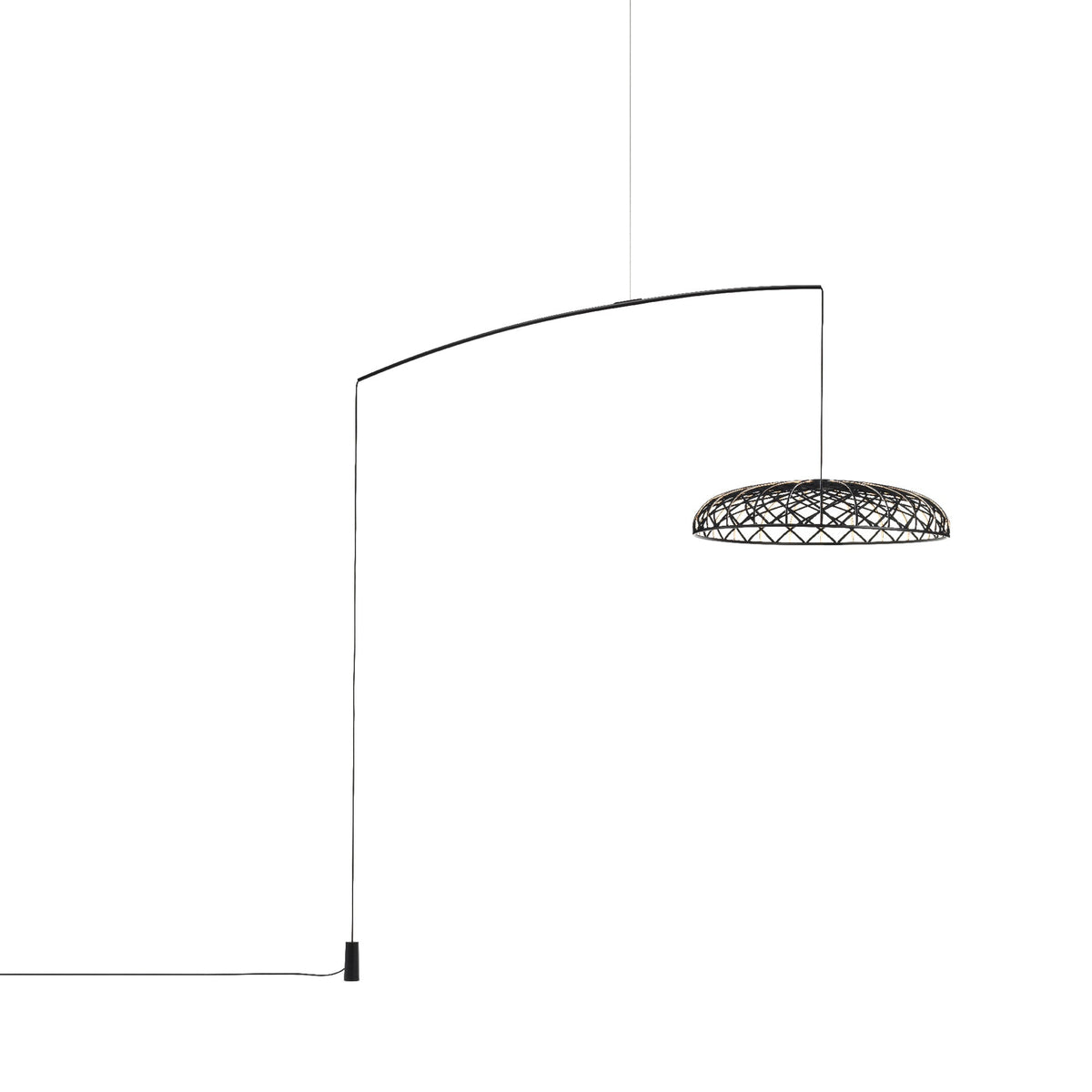 Skynest Motion LED Floor Lamp in Anthracite.