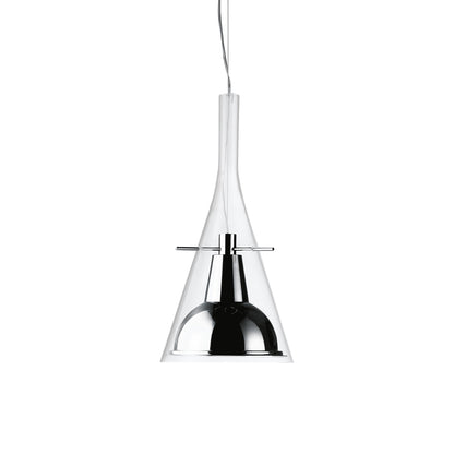 Flute Pendant Light in Chrome (XX Large).