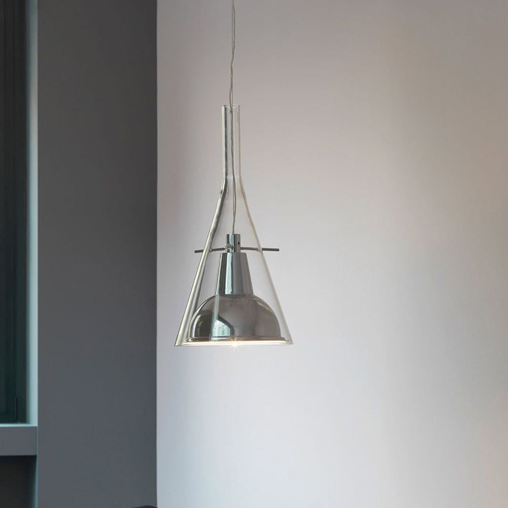 Flute Pendant Light in Detail.
