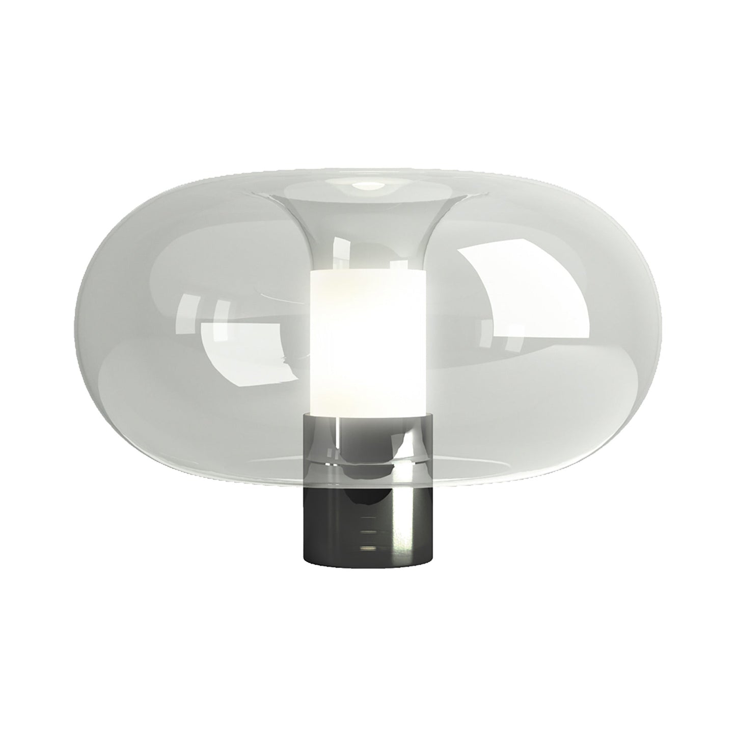 Fontanella Table Lamp in Black (Large).