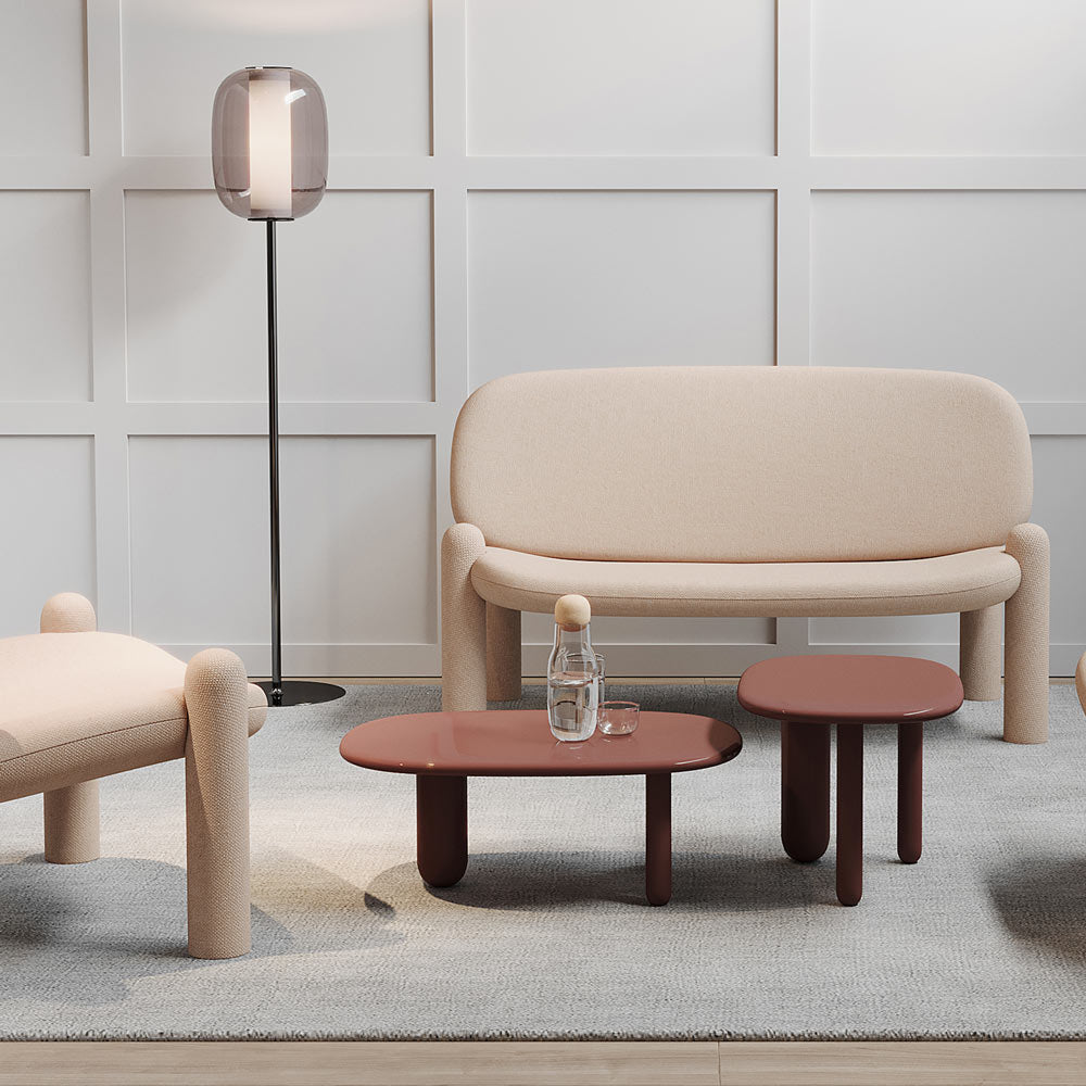 Meridiano LED Floor Lamp in living room.