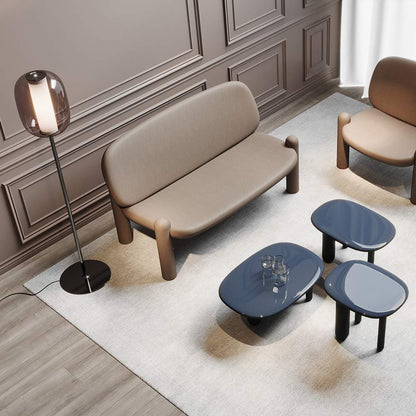 Meridiano LED Floor Lamp in living room.