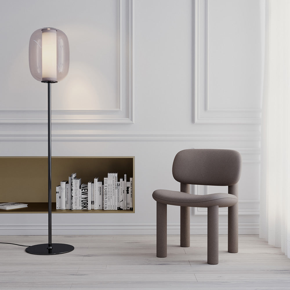 Meridiano LED Floor Lamp in living room.