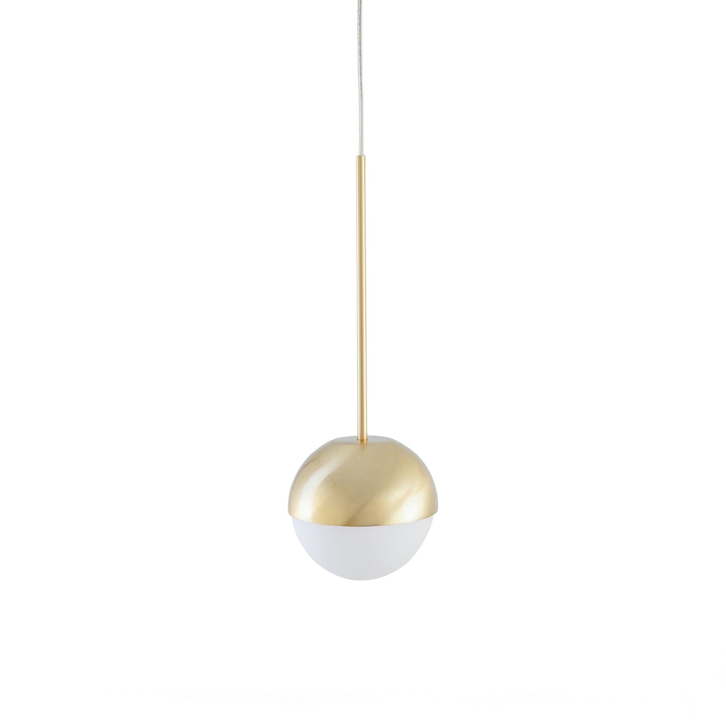 Pallina Pendant Light in Brass.
