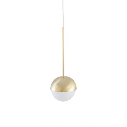 Pallina Pendant Light in Brass.