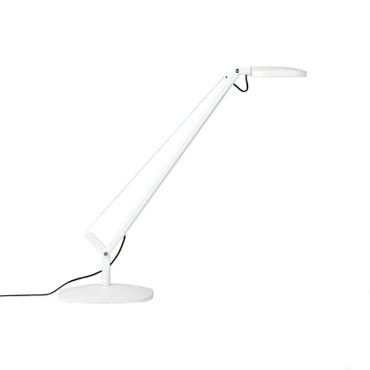 Volee LED Table Lamp in White.