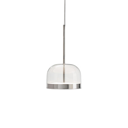 Equatore LED Pendant Light in Chrome (Medium).