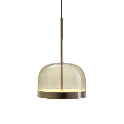 Equatore LED Pendant Light in Glossy Black (Large).