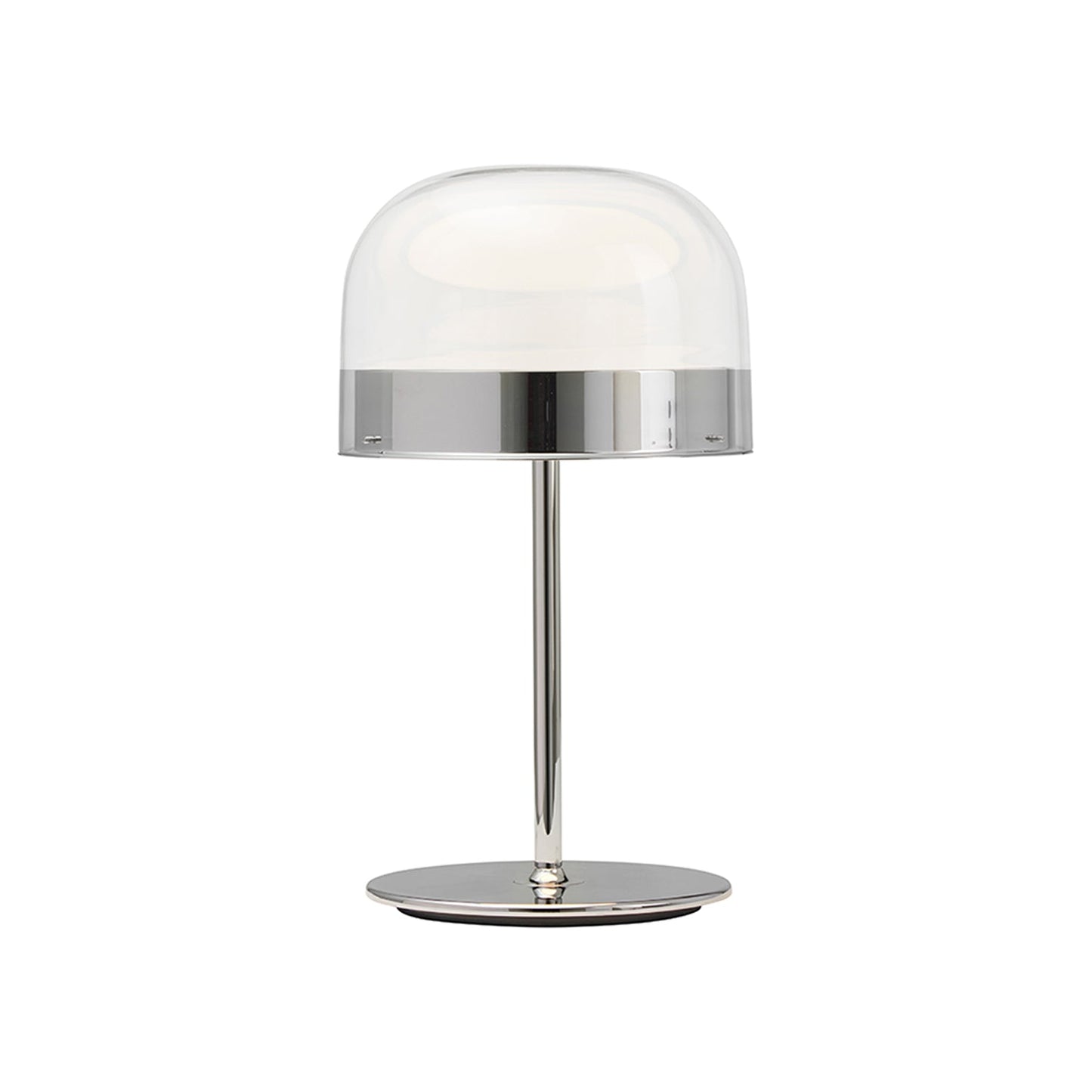 Equatore LED Table Lamp in Chrome (Small).