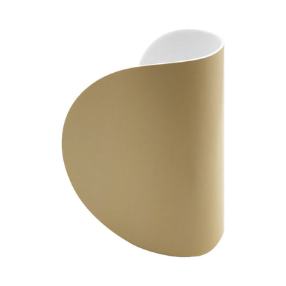IO LED Wall Light in Gold.