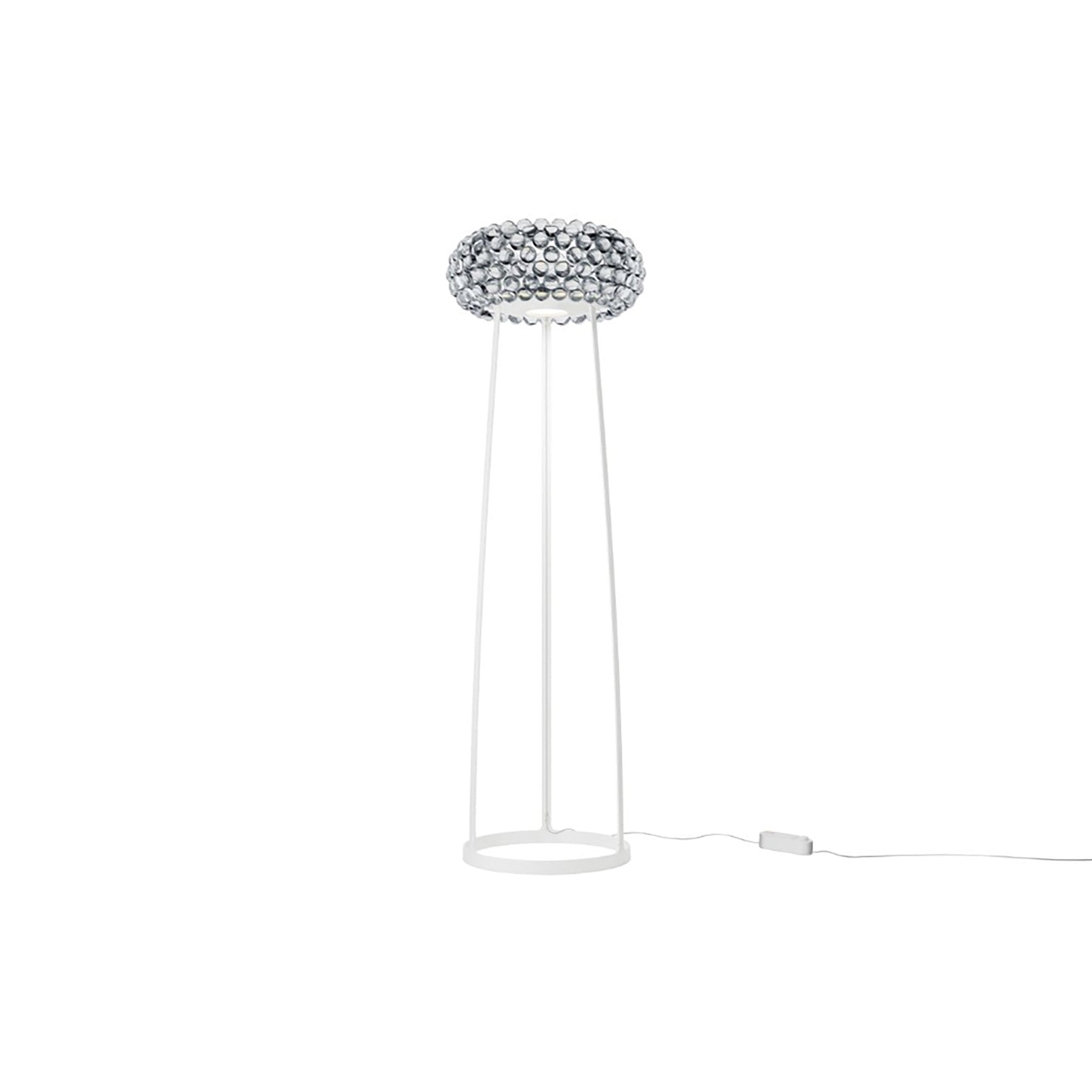 Caboche Plus LED Floor Lamp in Transparent (Medium).