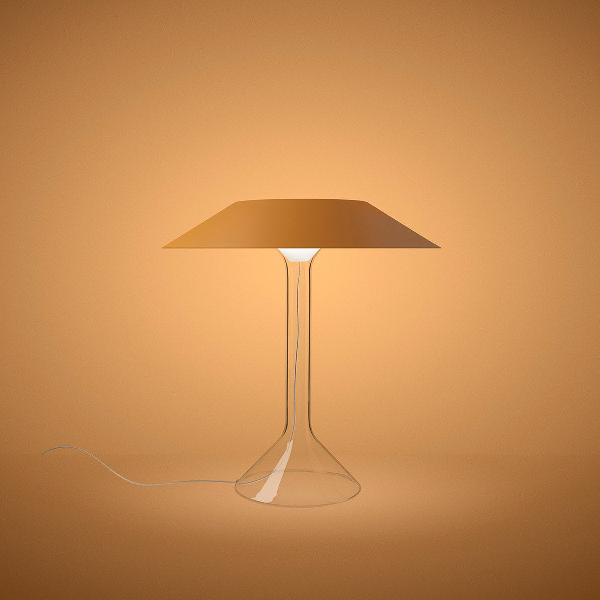 Chapeaux Metallo LED Table Lamp in Detail.