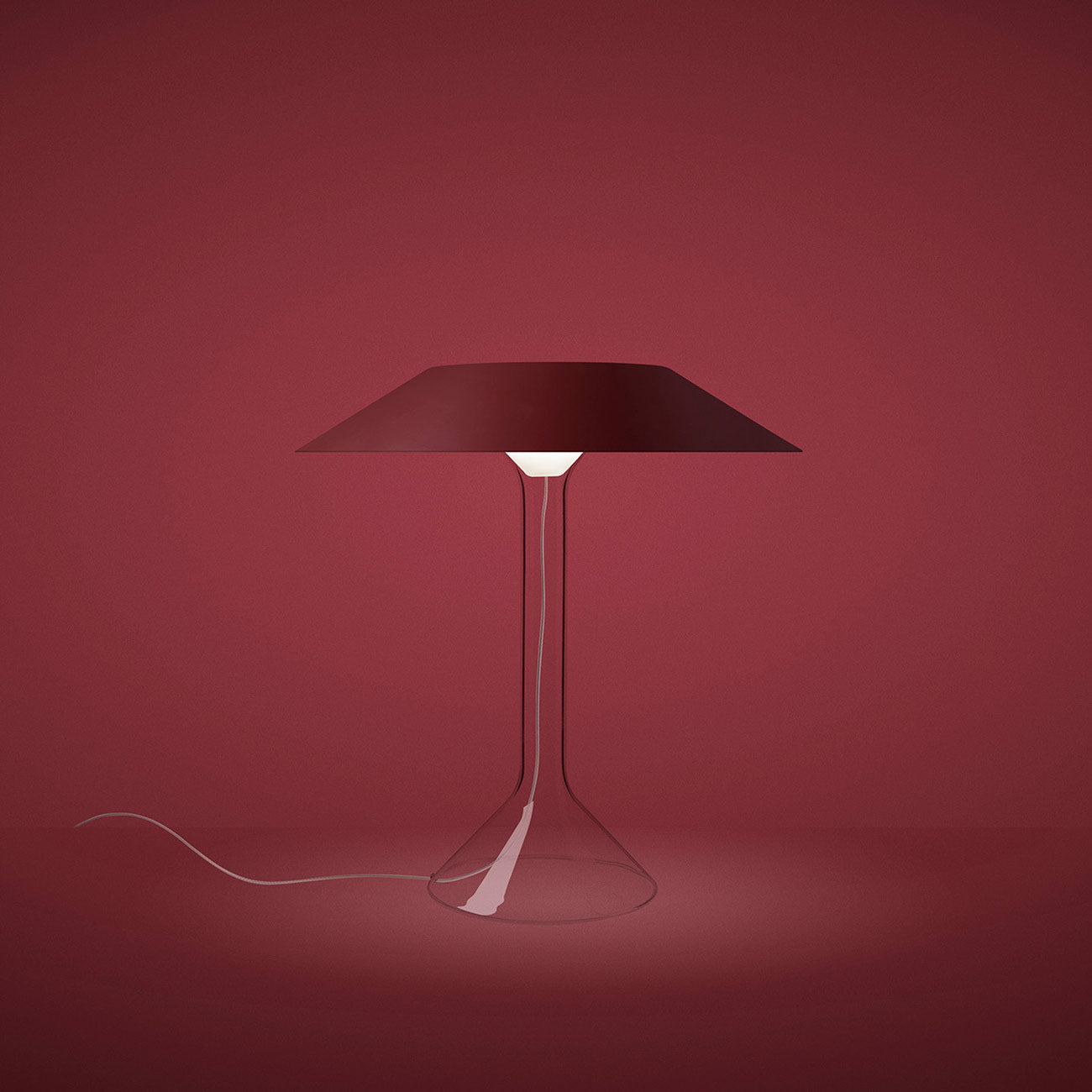 Chapeaux Metallo LED Table Lamp in Detail.