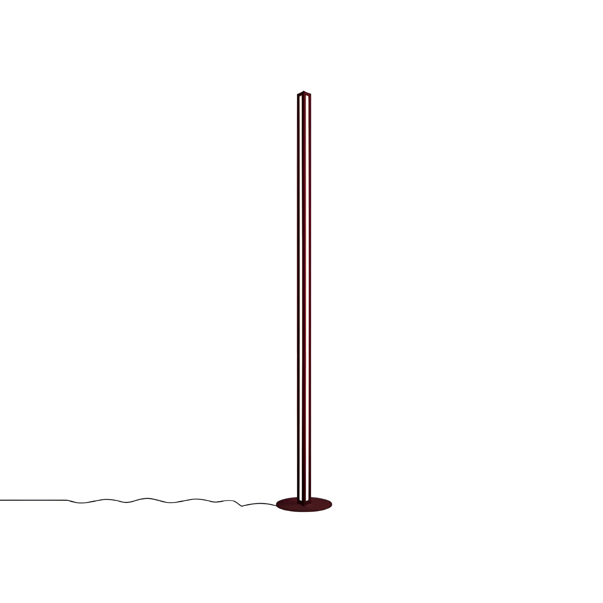 Chiaroscura LED Floor Lamp in Red.