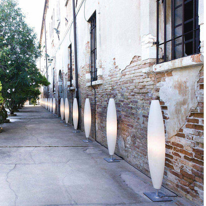 Havana Outdoor Floor Lamp in Outside Area.