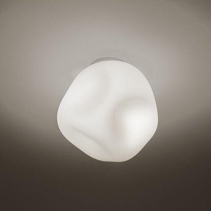 Hoba Flush Mount Ceiling Light in Detail.