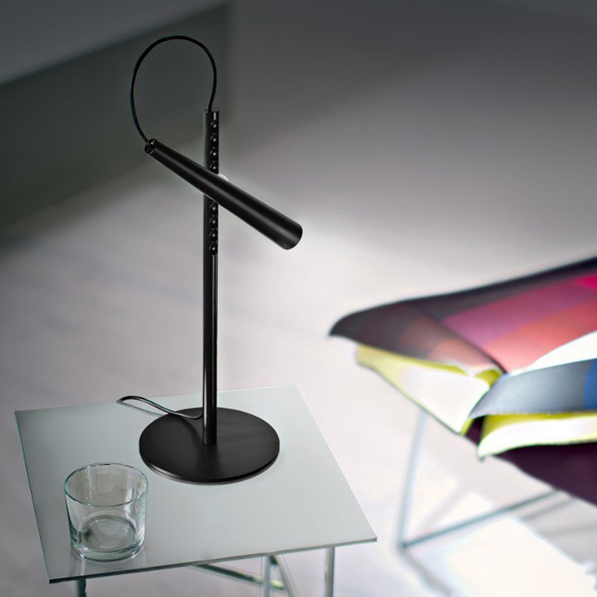 Magneto LED Table Lamp in living room.