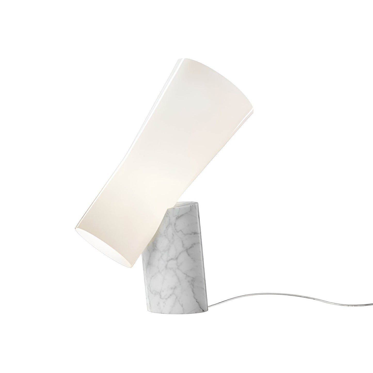 Nile Table Lamp in White.