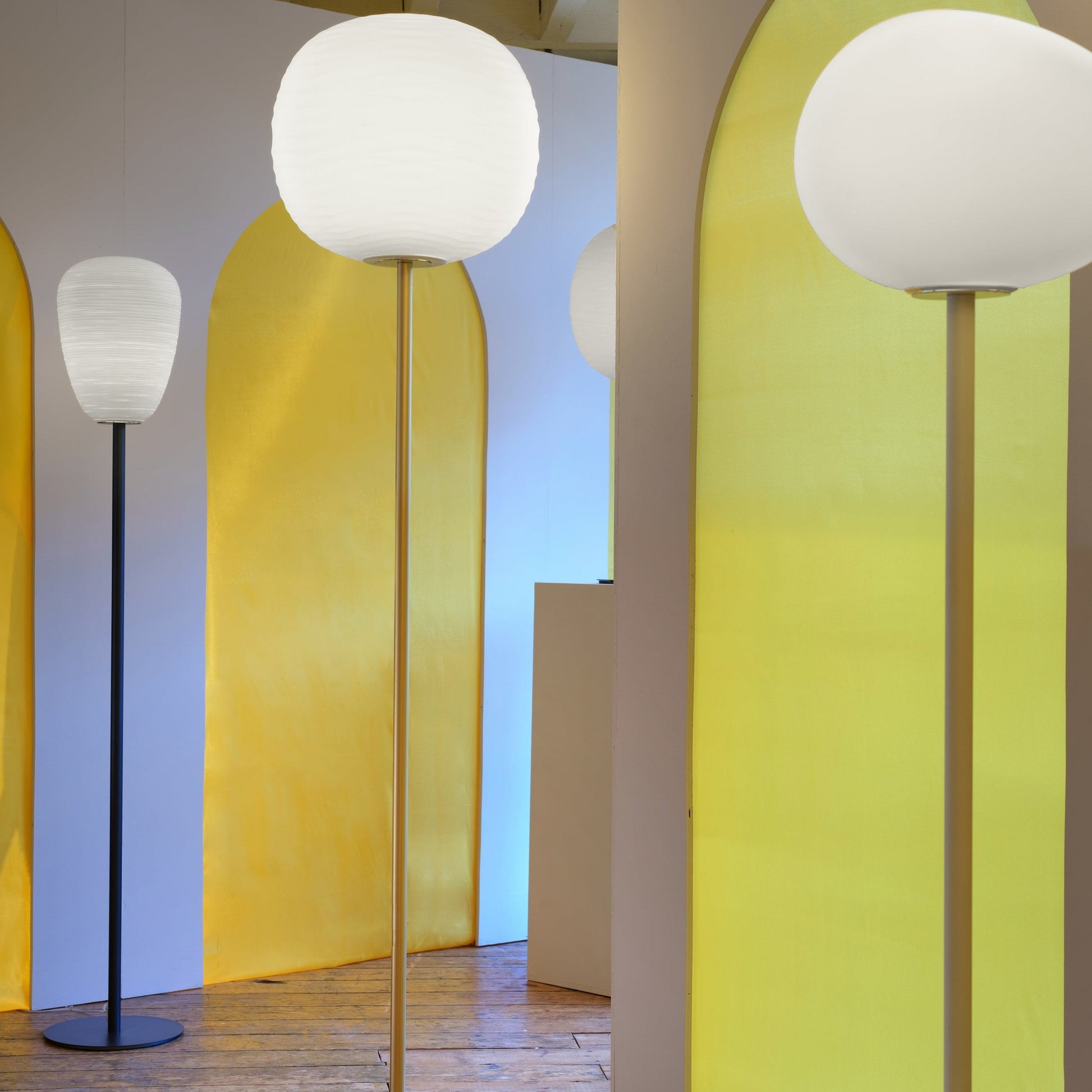 Rituals XL Floor Lamp in exhibition.