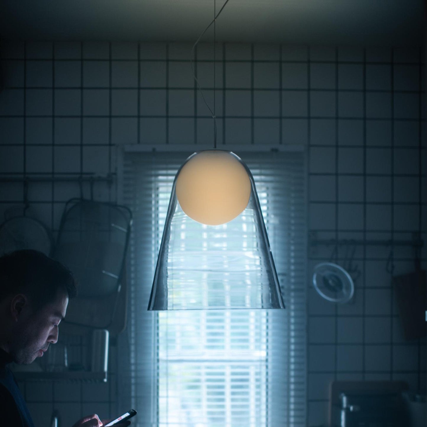 Satellight Pendant Light in kitchen.