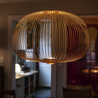 Spokes 3 LED Pendant Light in kitchen.