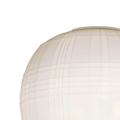 Tartan Flush Mount Ceiling Light in Detail.