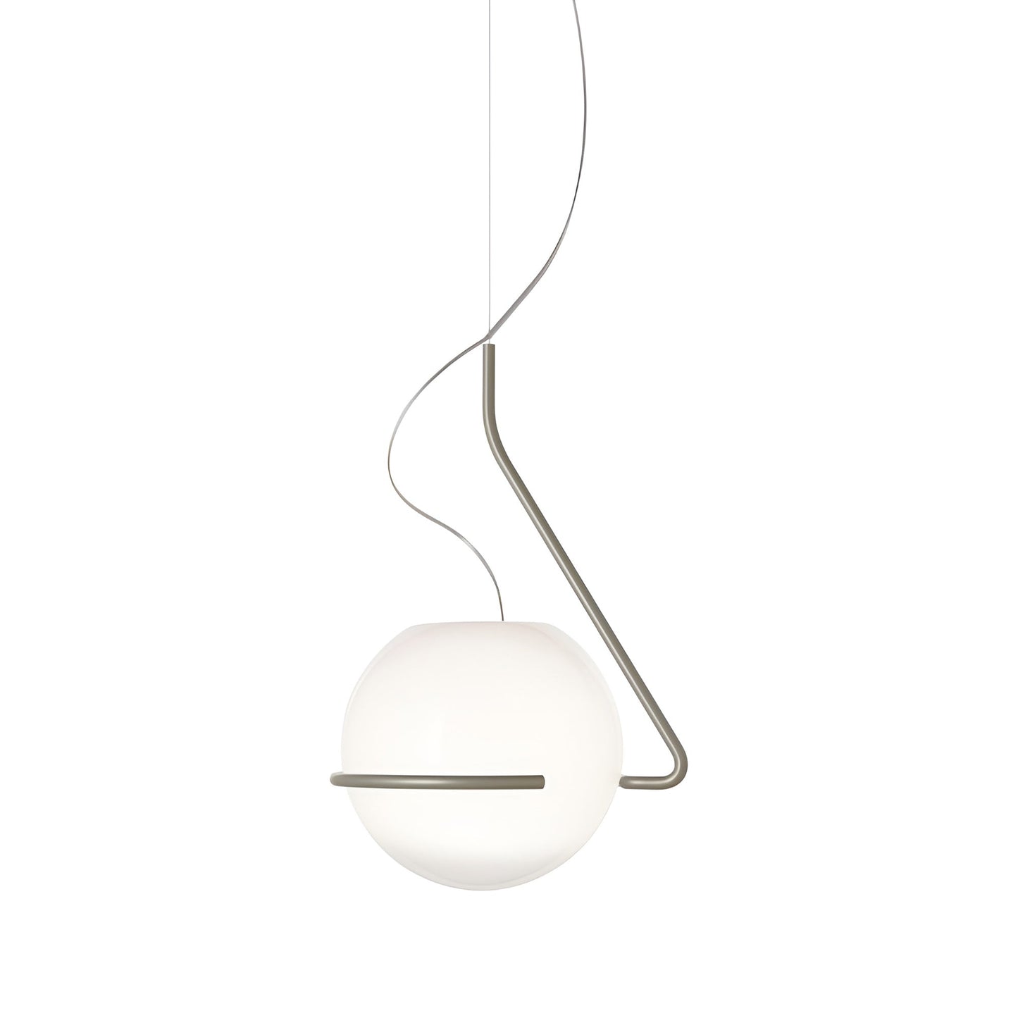 Tonda Pendant Light in Titanium (Small).